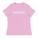 Camiseta relajada para mujer Thriving Faith (Keep The Faith)