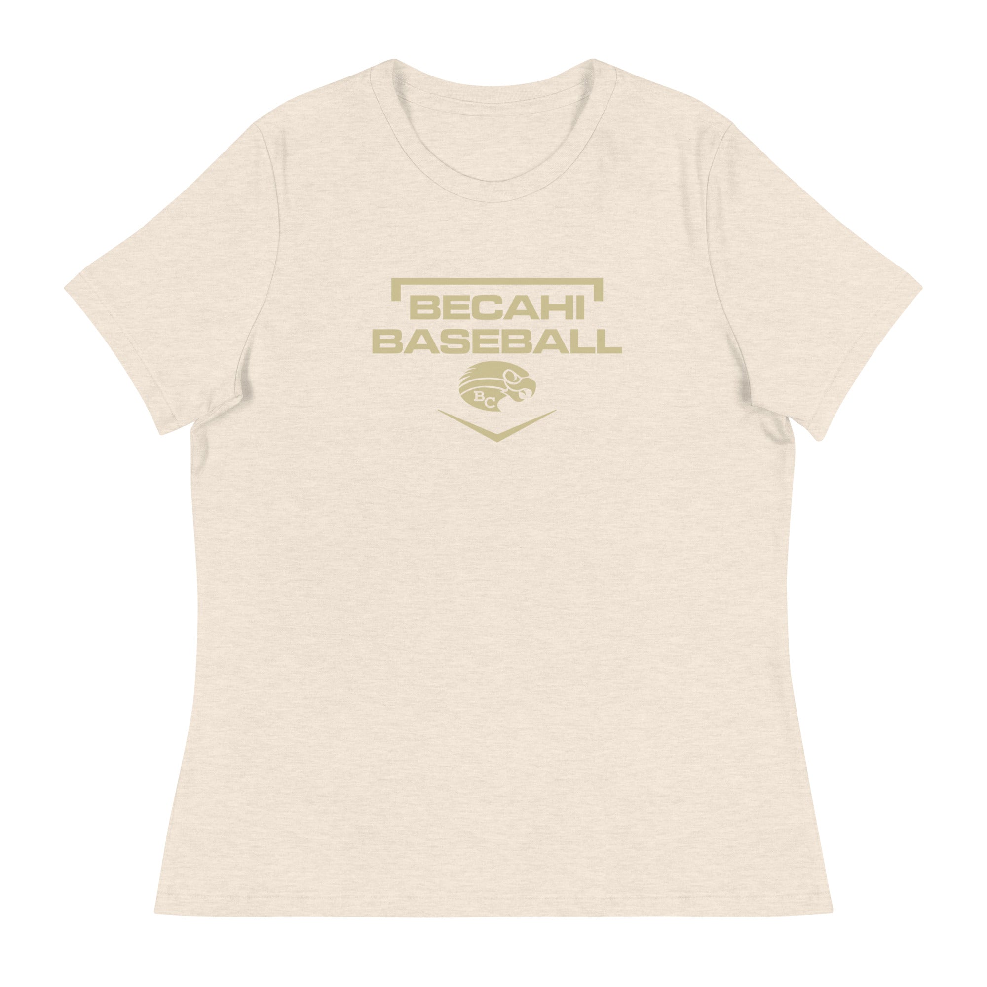 Camiseta relajada de béisbol para mujer Beca V1