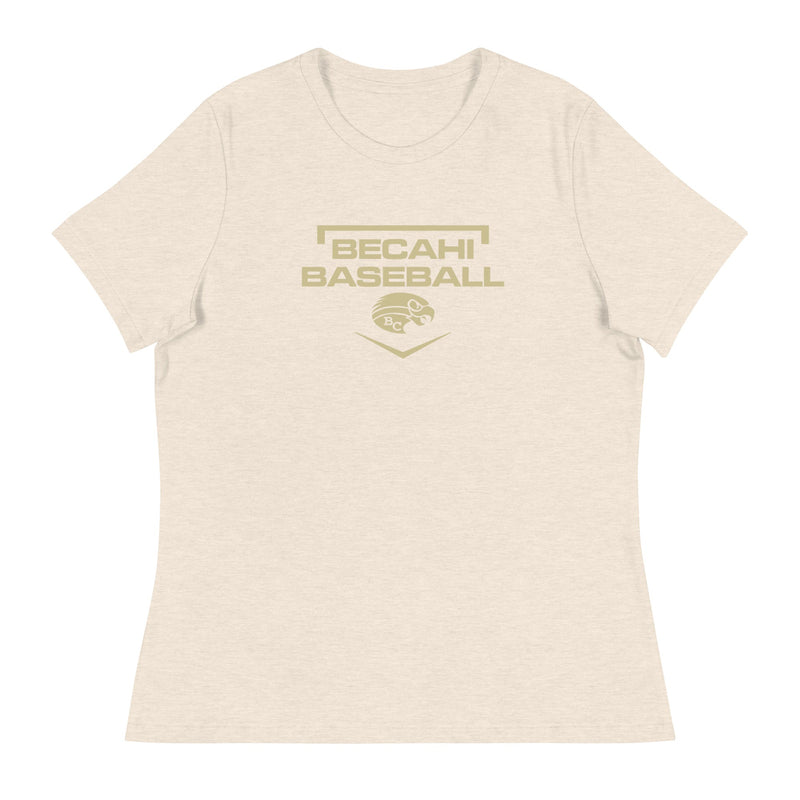 Beca Baseball Women's Relaxed T-Shirt V1