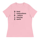 Camiseta relajada para mujer Thriving Faith (Biblia)