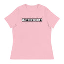 Thriving Faith Women's Relaxed T-Shirt (Matthew Cory Square text)