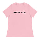 Thriving Faith Women's Relaxed T-Shirt (Matthew Cory Text)