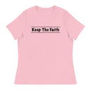 Camiseta relajada para mujer Thriving Faith (Keep The Faith)