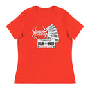 BW Women's Relaxed T-Shirt (Plates)