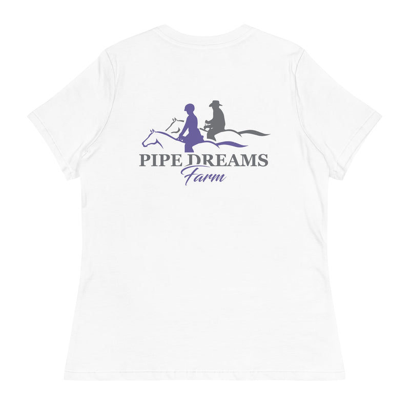 Camiseta relajada para mujer en PDF