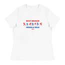 Camiseta relajada para mujer WBTF