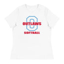 Camiseta relajada para mujer de Modesto Outlaws