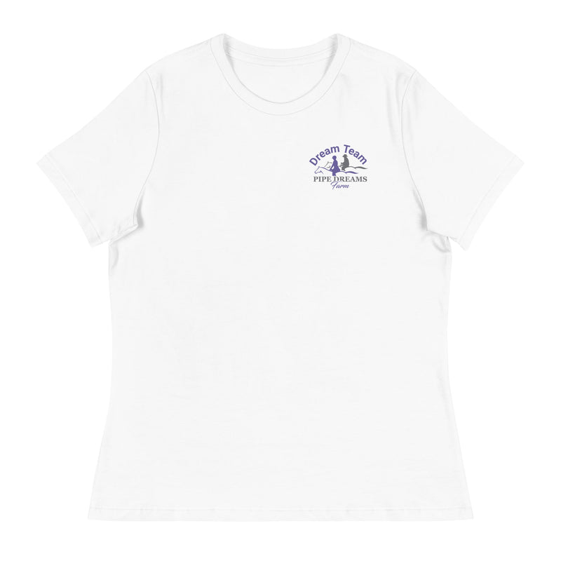 Camiseta relajada para mujer en PDF