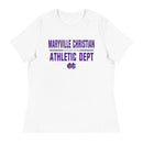 MSC Women's Relaxed T-Shirt (Athletics Dept.)