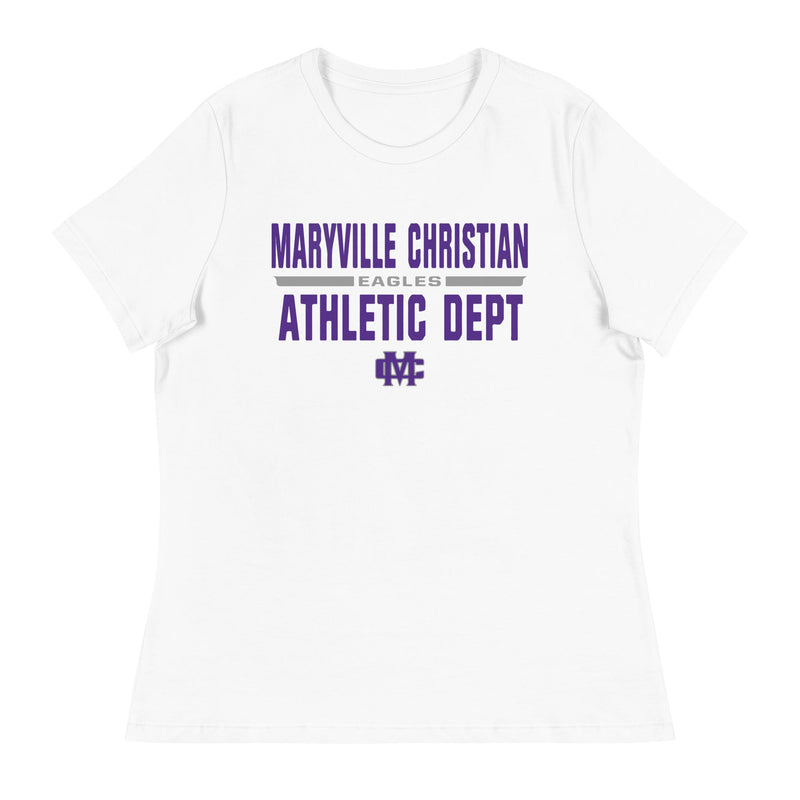 MSC Women's Relaxed T-Shirt (Athletics Dept.)