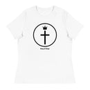 Camiseta relajada para mujer Thriving Faith (Kings of Kings)