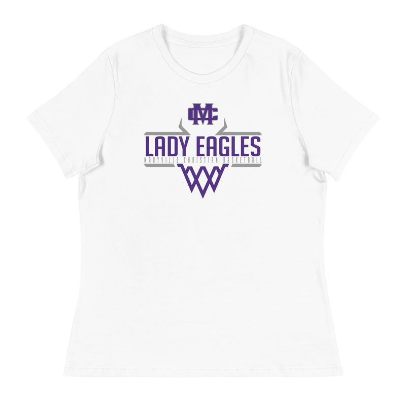 MSC Women's Relaxed T-Shirt (Girls Basketball)