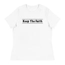 Camiseta relajada para mujer Thriving Faith (Keep The Faith)