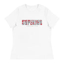 Camiseta relajada para mujer SA