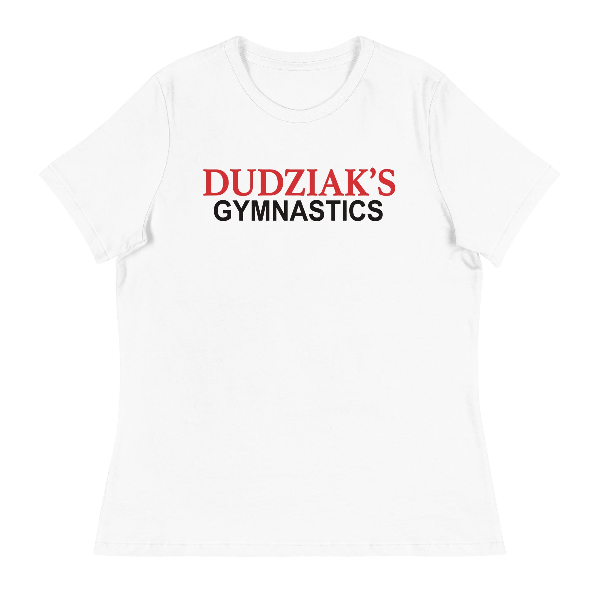 Camiseta holgada de gimnasia para mujer de Dudziaks