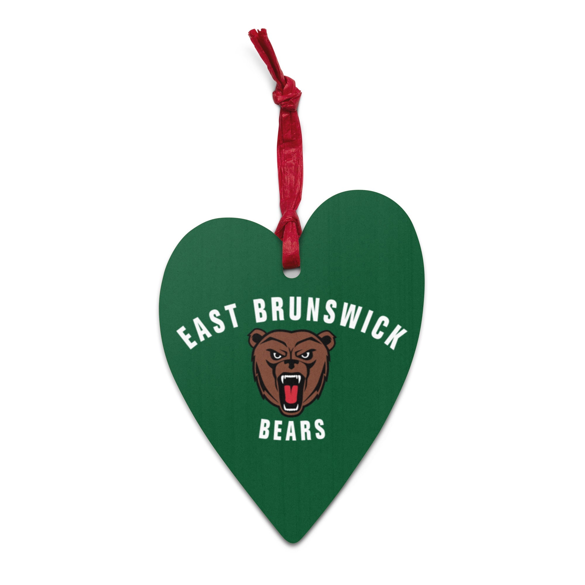 EBHS Bears Wooden ornaments