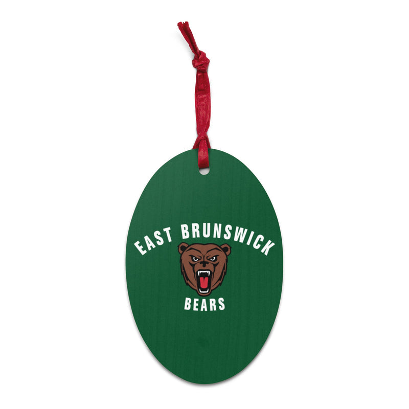 EBHS Bears Wooden ornaments