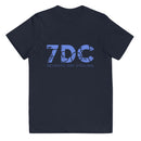 Camiseta juvenil del SDC (estampado azul real)