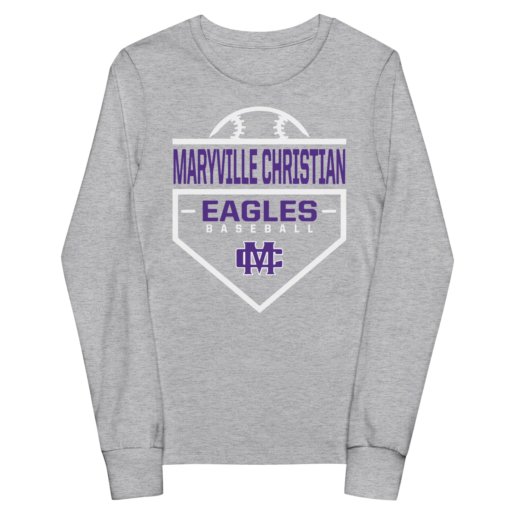 MSC Youth long sleeve tee (Baseball)