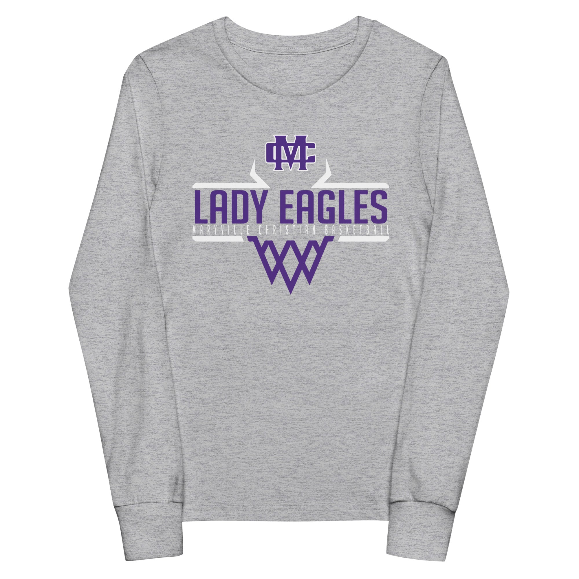 MSC Youth long sleeve tee (Girls Basketball)