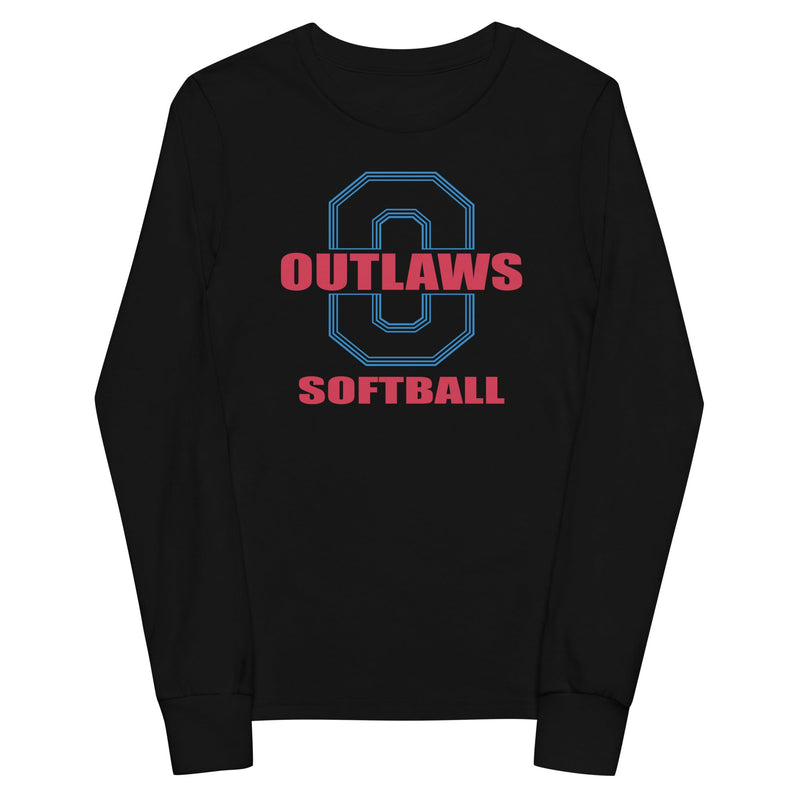 Modesto Outlaws Youth long sleeve tee