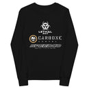 Camiseta de manga larga juvenil Lethal BMX/Carbone
