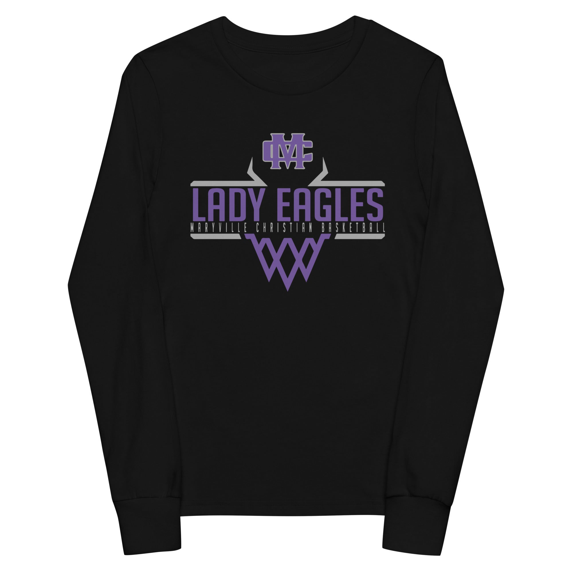 MSC Youth long sleeve tee (Girls Basketball)