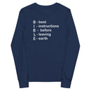 Camiseta de manga larga para jóvenes Thriving Faith (Biblia)