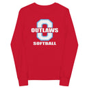 Camiseta de manga larga para jóvenes de Modesto Outlaws