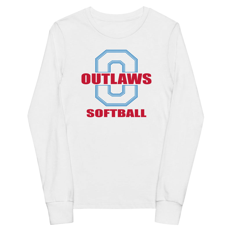 Modesto Outlaws Youth long sleeve tee