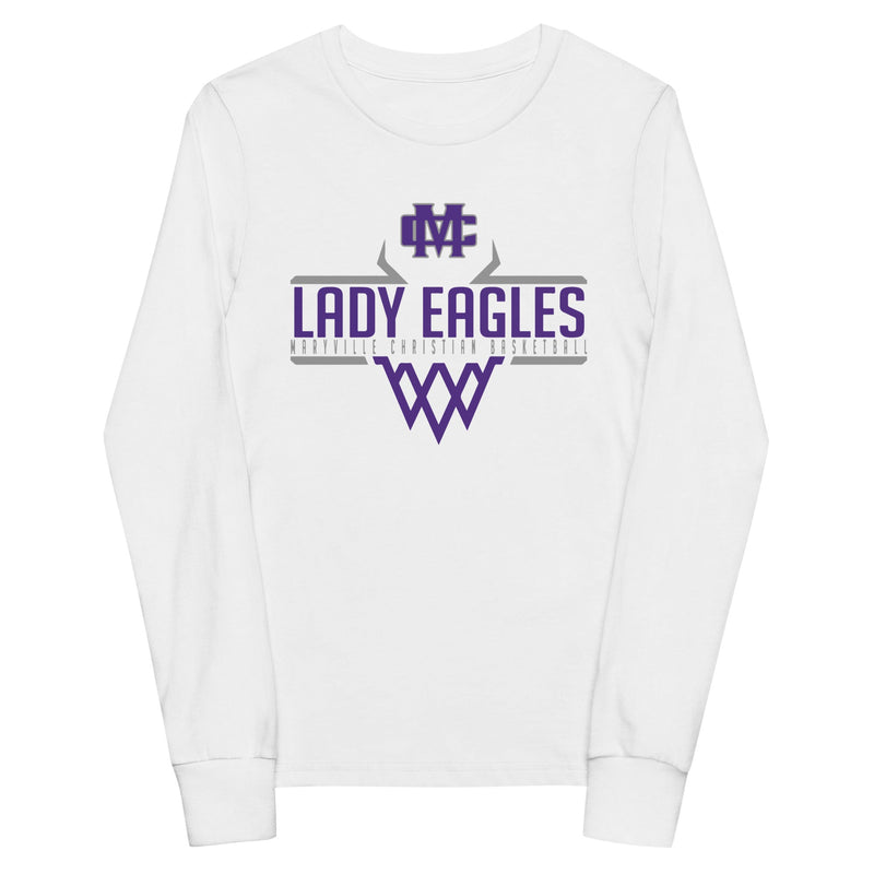 MSC Youth long sleeve tee (Girls Basketball)