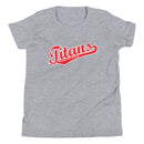 Camiseta de manga corta juvenil Titans Fastpitch