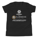 Camiseta de manga corta juvenil Lethal BMX/Carbone