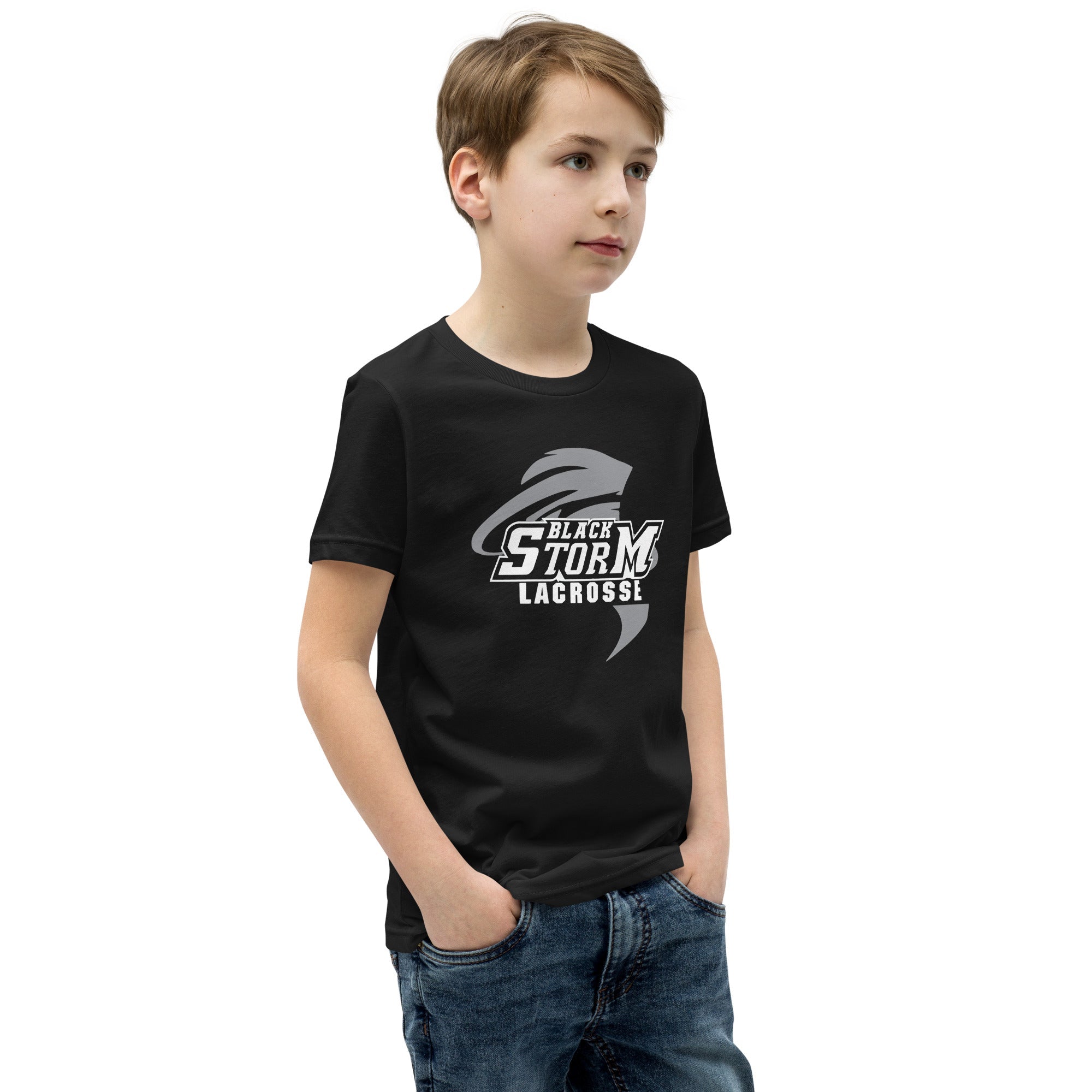 Black Storm Youth Short Sleeve T-Shirt