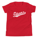 Camiseta de manga corta juvenil Titans Fastpitch