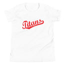 Camiseta de manga corta juvenil Titans Fastpitch