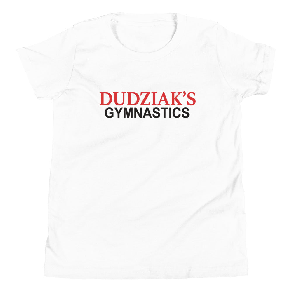 Camiseta de manga corta juvenil de gimnasia Dudziaks